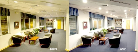Comparison of LED vs Conventional Office Lighting